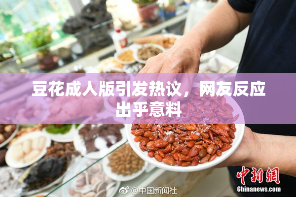 豆花成人版引发热议，网友反应出乎意料