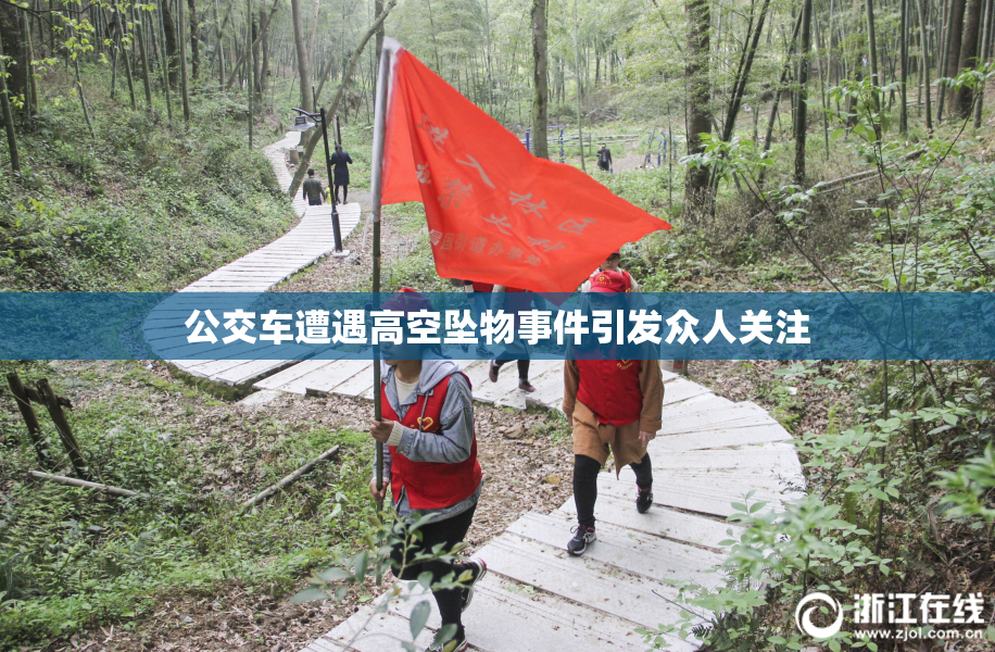 公交车遭遇高空坠物事件引发众人关注
