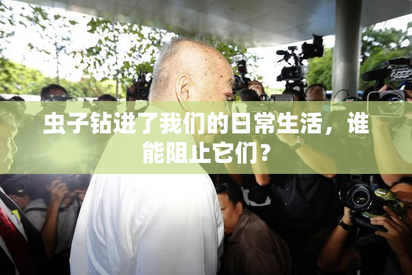 虫子钻进了我们的日常生活，谁能阻止它们？