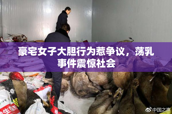 豪宅女子大胆行为惹争议，荡乳事件震惊社会