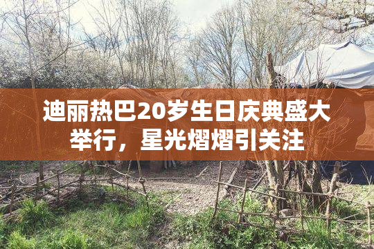 迪丽热巴20岁生日庆典盛大举行，星光熠熠引关注
