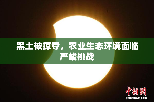 黑土被掠夺，农业生态环境面临严峻挑战