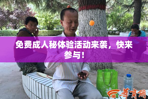 免费成人秘体验活动来袭，快来参与！