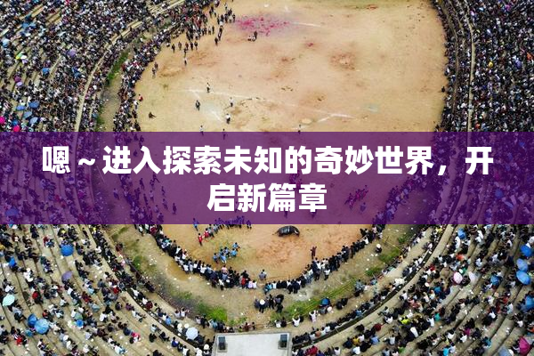 嗯～进入探索未知的奇妙世界，开启新篇章