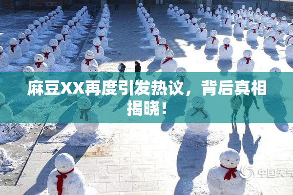 麻豆XX再度引发热议，背后真相揭晓！