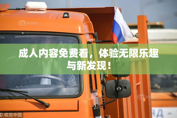 成人内容免费看，体验无限乐趣与新发现！